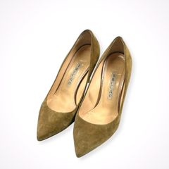 PELLICO スエード ポインテッドトゥ パンプス ベージュ 35 - メルカリ