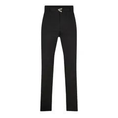 アレキサンダー・マックイーン メンズ ボトムス カジュアルパンツ Alexander McQueen Mens Buckle Tapered Trousers Black ブラックのサムネイル