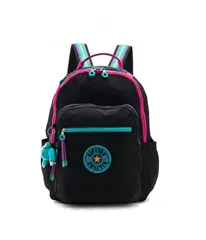 キプリング メンズ バッグ バックパック・リュックサック Kipling Seoul Black Fun C ブラックのサムネイル