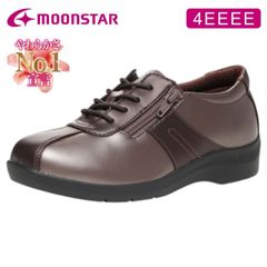 moonstar Eve EVE196 幅広4E スリッポン セピア 23.5 - メルカリ