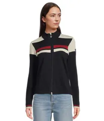ダールオブノルウェイ レディース アウター ニット・セーター ミニ ジャケット Dale of Norway Mount Stello Feminine Jacket NavyOffwhiteR オフのサムネイル