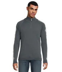 ダールオブノルウェイ メンズ アウター ニット・セーター Dale of Norway Geilo Sweater SteelOffWhite オフホワイトのサムネイル