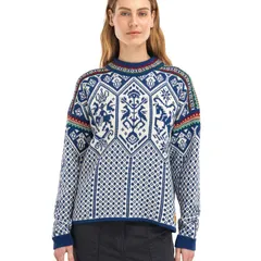 ダールオブノルウェイ レディース アウター ニット・セーター Dale of Norway 1994 Sweater IndigoOffWhit インディゴのサムネイル