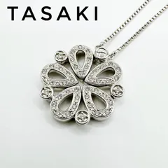 美品🌻TASAKI ダイヤモンド ホワイトゴールド ネックレス 約43㎝ Yのサムネイル
