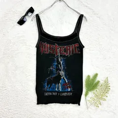 Y2K Hysteric Glamour "DETROIT FOREVER" ヒステリックグラマー キャミソール タンクトップ バンド グラフィック レディース フリーサイズのサムネイル