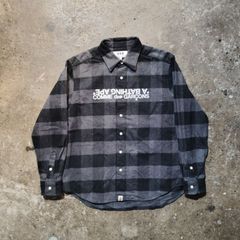 Mサイズ BATHING APE CDG OSAKA Check Shirt - メルカリ