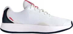 ウィルソン レディース シューズ スニーカー Wilson Womens Intrigue Litennishoes WhiteNavy Blue ホワイトのサムネイル