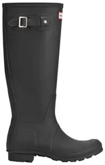 ハンター レディース シューズ スニーカー トール ブーツ HUNTER Womens Original Tall Rain Boot Black ブラックのサムネイル