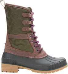 カミック レディース シューズ ブーツ・レインブーツ Kamik Womensienna 3 Waterproof Winter Boots Dark Olive オリーブのサムネイル