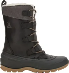 カミック レディース シューズ ブーツ・レインブーツ Kamik Womensnowgem 200g Waterproof Winter Boots Black ブラックのサムネイル