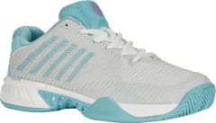 ケースイス レディース シューズ スニーカー KSwiss Womens Hypercourt Express 2 Tennishoes WhiteBlue ホワイトのサムネイル