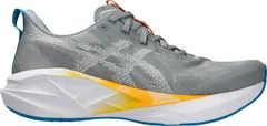 アシックス メンズ シューズ スニーカー ASICS Mens NOVABLAST 5 Running Shoes GravelWhite ホワイトのサムネイル