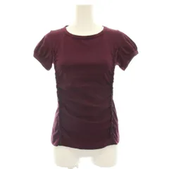 タオ コムデギャルソン TAO COMME des GARCONS AD2006 カットソー Tシャツ 半袖 ギャザー 紫 パープル 3S-T027 /HNのサムネイル