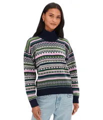 ダールオブノルウェイ レディース アウター ニット・セーター Dale of Norway Utsira Sweater MarinePinegreeのサムネイル