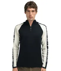ダールオブノルウェイ メンズ アウター ニット・セーター Dale of Norway Skarstind 1879 Sweater BlackOffWhite オフホワイトのサムネイル
