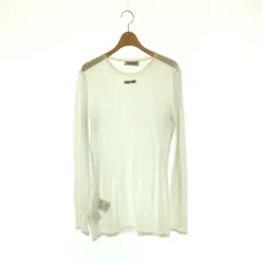 ミュウミュウ miumiu Rib knit jersey dressコットンリブカットソー 長袖 S ホワイト /HK ■OSのサムネイル
