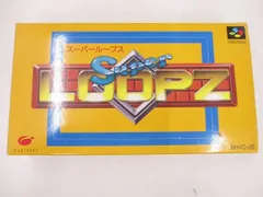  中古品 ゲーム スーパーファミコン ソフト スーパーループス 箱・取説付きのサムネイル