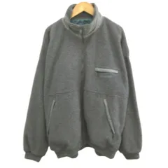 モンベル Montbell フリースジャケット 上着 XL グレー ハイネック 長袖 ジップアップ /NP ■ECD005