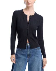ラグアンドボーン レディース アウター カーディガン ウール rag bone Francesca Wool Blend Cardigan Charcoal チャコールのサムネイル