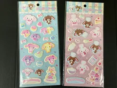 【新品正規品】シュガーバニーズ　ぷくぷくシール　2枚セットのサムネイル