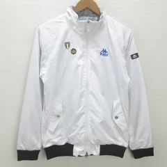 g■カッパ/KAPPA フルジップウィンドジャケット/KGA52ＷT01【M】白/men's/91【中古】■のサムネイル