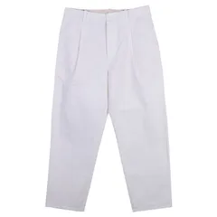 ユニバーサルオーバーオール UNIVERSAL OVERALL パンツ タックテーパード メンズ レディース TUCK TAPERED PT-05、ホワイトのサムネイル
