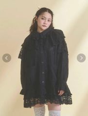 新品未使用 J1U by LA BELLE ETUDE 黒デニムジャケット - メルカリ