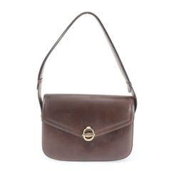 GUCCI ショルダーバッグ インターロッキングG ブラウン - メルカリ