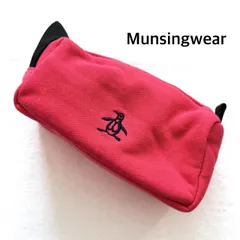 【未使用】Munsingwear 　マンシングウェア　ゴルフ　カートポーチ　レッド　送料込み　6467669のサムネイル
