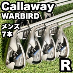 キャロウェイ ウォーバード 希少ブルー アイアンセット 7本 メンズ R 右 キャロウェイ ウォーバード 希少ブルー アイアンセット 7本 メンズ R