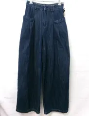 【中古】CHUCLLA ﾁｭｸﾗ ﾜｲﾄﾞﾊﾟﾝﾂ ﾃﾞﾆﾑ 2ﾀｯｸ ｻｲﾄﾞﾎﾟｹｯﾄ ｲﾝﾃﾞｨｺﾞ S 991921814のサムネイル