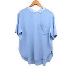 フレディ エミュ fredy emue バックヘンリー Tシャツ カットソー 半袖 無地 38 サックスブルー /FT39のサムネイル