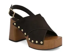 ミア レディース シューズ サンダル プラットフォーム MiaEudora Platform Sandal Chocolate Suede チョコレートのサムネイル