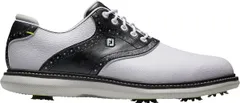 フットジョイ メンズ シューズ スニーカー FootJoy Mens Traditionsaddle Golf Shoes Previouseason WhiteBlackGrey ホワイトのサムネイル
