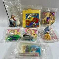 ★ 希少 レトロ 当時物 ヴィンテージ マクドナルド ハッピーセット 7点 まとめ商品 バービー ホットウィールミニカー 他 ミールトイ 未開封