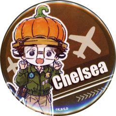 [중고] 배지 핀스 첼시 차일드 (그래프 아트 일러스트) [Dr.STONE POP UP STORE 캔 배지 32. 비행 재킷 ver.]