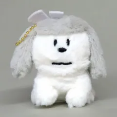 【中古】ぬいぐるみマスコット・ぬいぐるみバッジ グレーいぬ 「水森亜土 ぬいぐるみ」のサムネイル