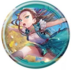 大島二以奈 ヘブンバーンズレッド ヘブバン ホログラム 缶バッジ