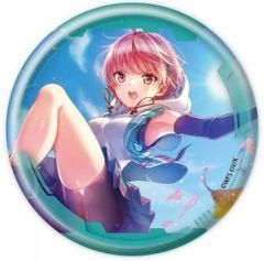 大島二以奈 ヘブンバーンズレッド ヘブバン ホログラム 缶バッジ