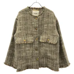 JOURNAL STANDARD L'ESSAGE ジャーナルスタンダード レサージュ 23AW GIOLICA ツイードワイドジャケット 23-010-370-0500 ベージュ Fのサムネイル