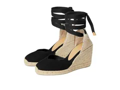 カスタ ニエール レディース シューズ ヒール CASTANER Chiara 80 mm Wedgespadrille Black 1 ブラックのサムネイル