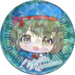 [중고] 배지 핀즈 나나쿠사 치카 [아이돌 마스터 샤이니 컬러즈 × 노래방 홀로그램 캔 배지 (57mm) 03. 오리지널 의상 ver. (미니 캐릭터 일러스트)]