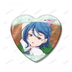 [중고] 배지·빈즈 H. 와카나 사계 [러브라이브! 슈퍼스타!! 트레이딩 와카나 사계 온리 장면사 하트형 캔 배지]