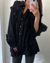 ENFOLD CUT-WORK SHIRT 300JA130-0651 - メルカリ