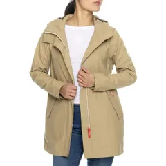 ハンター レディース アウター ジャケット・ブルゾン HUNTER Acacia Rain Jacket Waterproof British Tan タンのサムネイル