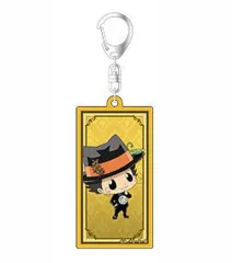 【中古】キーホルダー リボーン 「家庭教師ヒットマンREBORN! トレーディングラメアクリルキーホルダー 黒スーツver.」 ジャンプフェスタ2026通販限定のサムネイル
