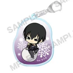 【中古】キーホルダー 雲雀恭弥(ミニキャラ/円形) 「家庭教師ヒットマンREBORN! トレーディングアクリルキーホルダー 雪バトルver.」