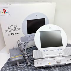 [동작 확인 완료]PSone LCD 모니터 SCPH-0130 소니 순정품 화장품 상자 첨부 a