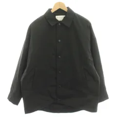 マカフィー MACPHEE トゥモローランド 24SS ダブルサテンオーバーサイズドジャケット ブルゾン 36 黒 ブラック 12-08-41-08101 /HNのサムネイル