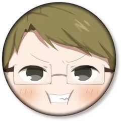 [중고] 배지 빈즈 쿠니키다 독보 [문호 스트레이독스 트레이딩 무닛 페이스캔 배지]